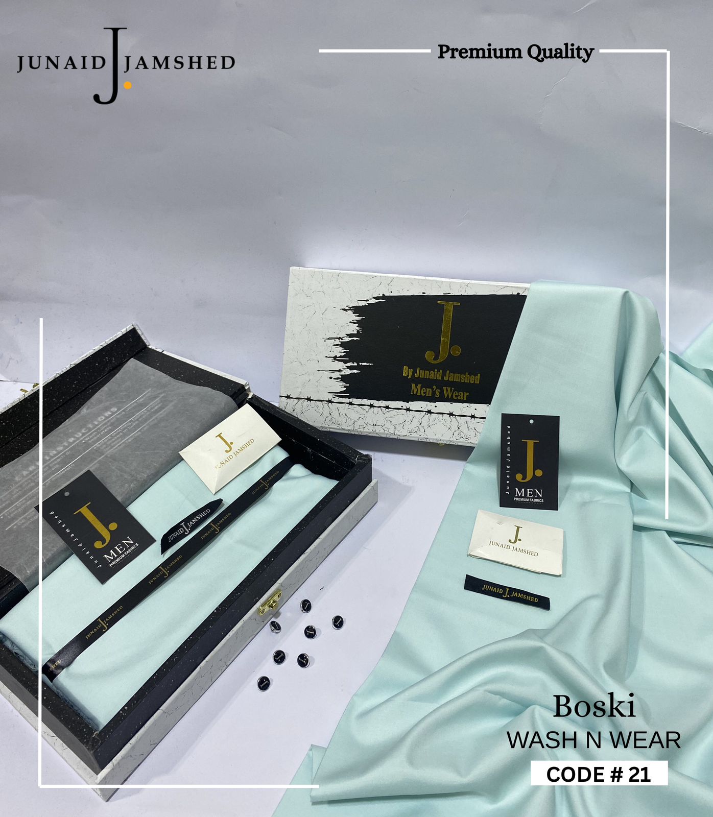 Premium J. Boski Fabric for Men | Luxury Boski D#21