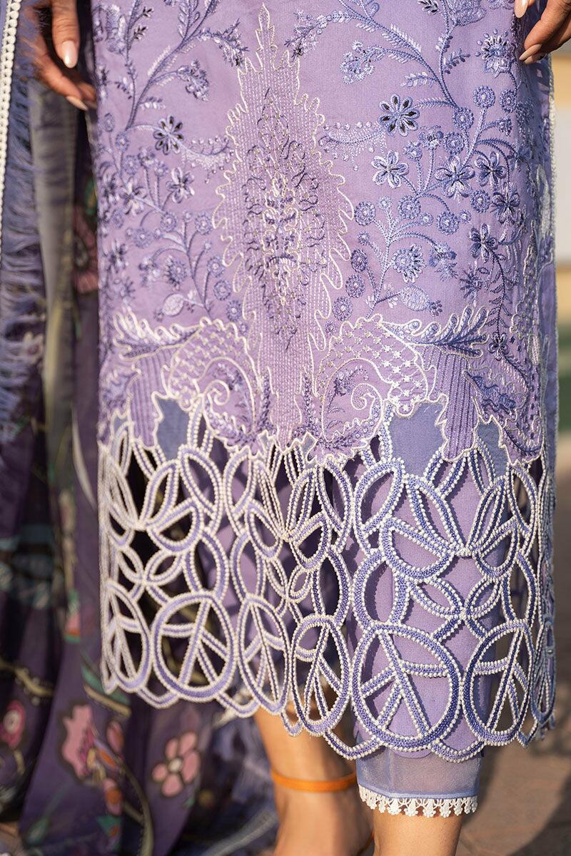 MS 04-Lawn stuff 3 Piece fully Embroidered with Poly Lawn Dupatta